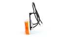 LED Position Light with Reflector & E-Mark 12-24V - Amber