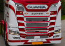 Illuminated Scania LED Emblem - Amber
