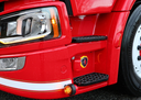 Illuminated Scania LED Emblem - Amber