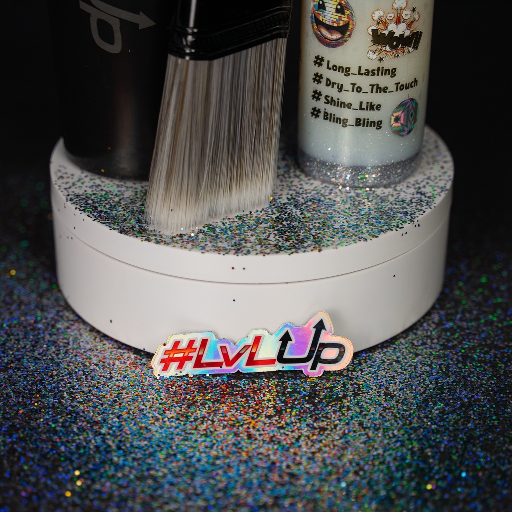 LvLup - Tireshine 250ml - Multicolor Glitter Edition