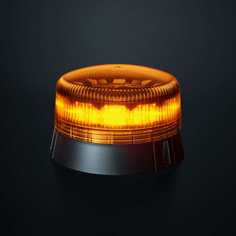 Amber Lens for Black Raven Pharos LED Beacon