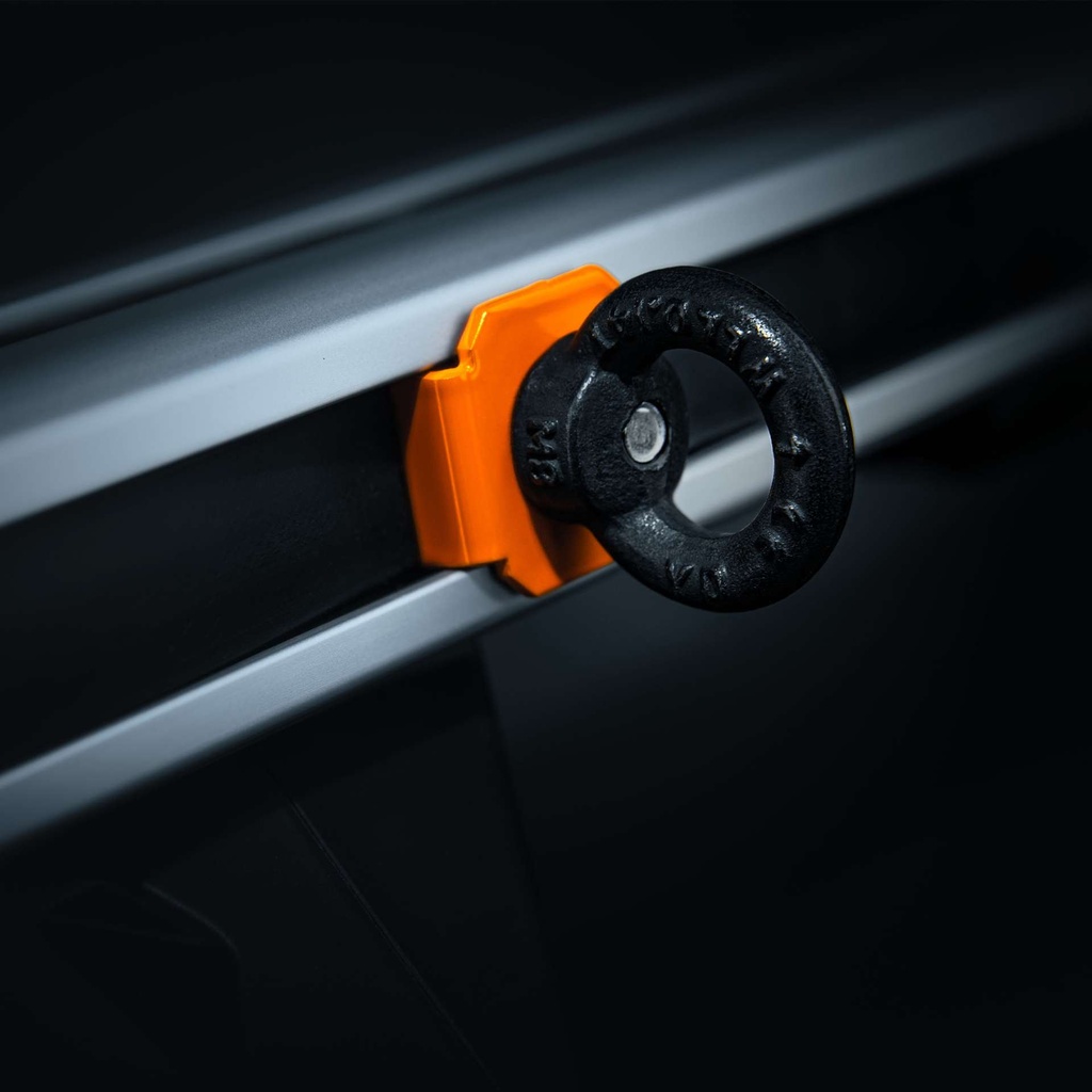 Cruise Light C-rack for KIA PV5 - 2 Racks / 4 Endcaps