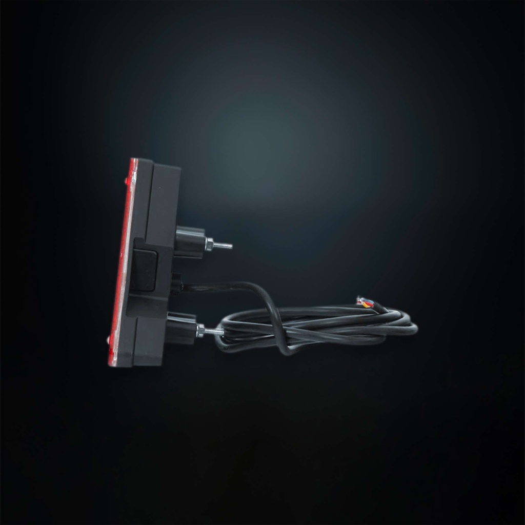 FREEDOM LEGACY 4 Function Tail Light with Reflex Fog Left Triangle