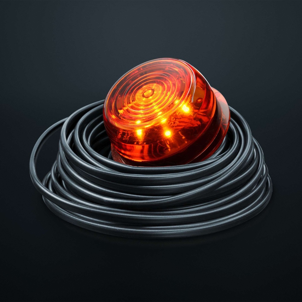 Viking ADR LED Unit 6 LED | Amber Lens | 10m Cable