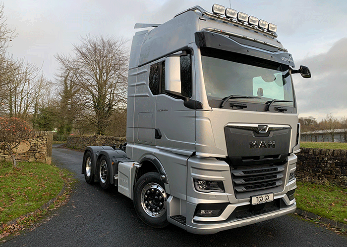 HiBar St. Steel - MAN TGX - Wide - Drop-Down