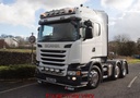 LoBar Aluminum Scania R Serie TYPE 2 Hoge Bumper - 7 Amber LED