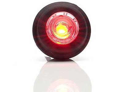 Red LED Side Marker / Taillight Ø29mm