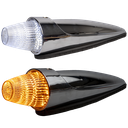 Torpedo LED Roof Marker Light Chrome | Dual Color