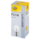 Hella P21W Ba15s Halogen Lamps 24V | Set of 10 Pieces