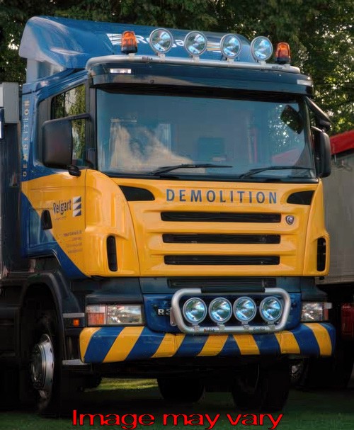 Aluminum HiBar for Scania 4 & R Series Low Day Cab