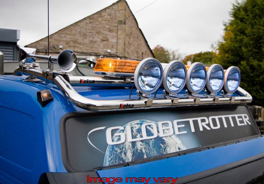 Stainless Steel HiBar for Volvo FM(X) up to 2021 Globetrotter & FH1/2/3 Globetrotter | Wide Model | Drop-Down