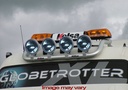 Aluminum HiBar for Volvo FM/FH2/3/4 & FMX II Globetrotter | Narrow Model | Drop-Down
