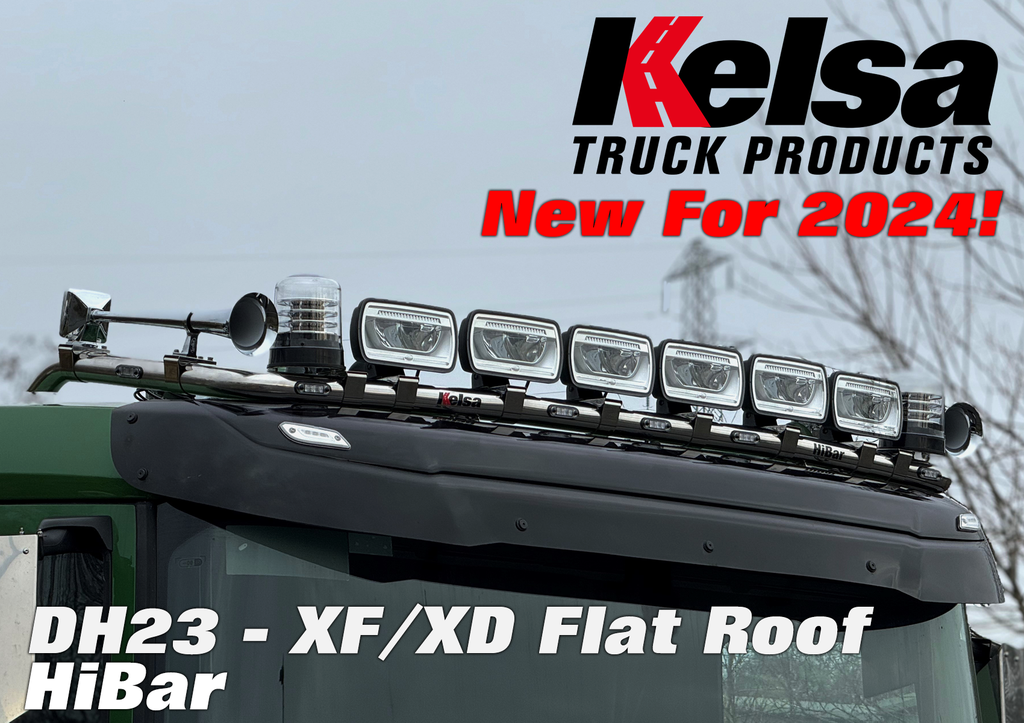 Aluminum HiBar for DAF NGD XF/XG Low Roof Day / Sleeper Cabs