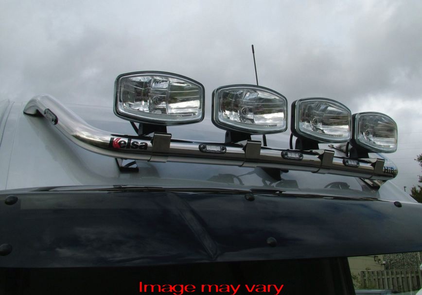 Stainless Steel HiBar for Mercedes Sprinter High Cab 2007+ | Drop-Down