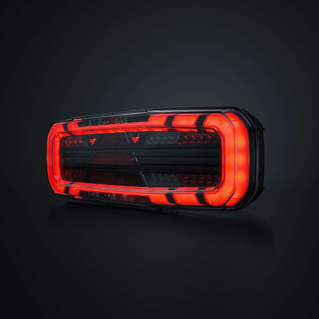 Freedom Dark 5-Function Taillight for Trailers | Right