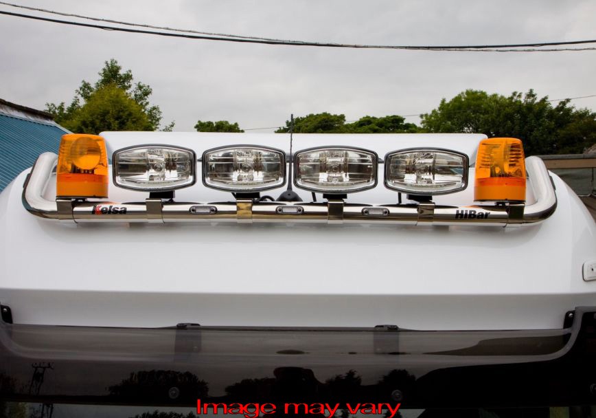 Stainless Steel HiBar for Mercedes Actros MP4 & MP5, Antos & Arocs BigSpace | Drop-Down