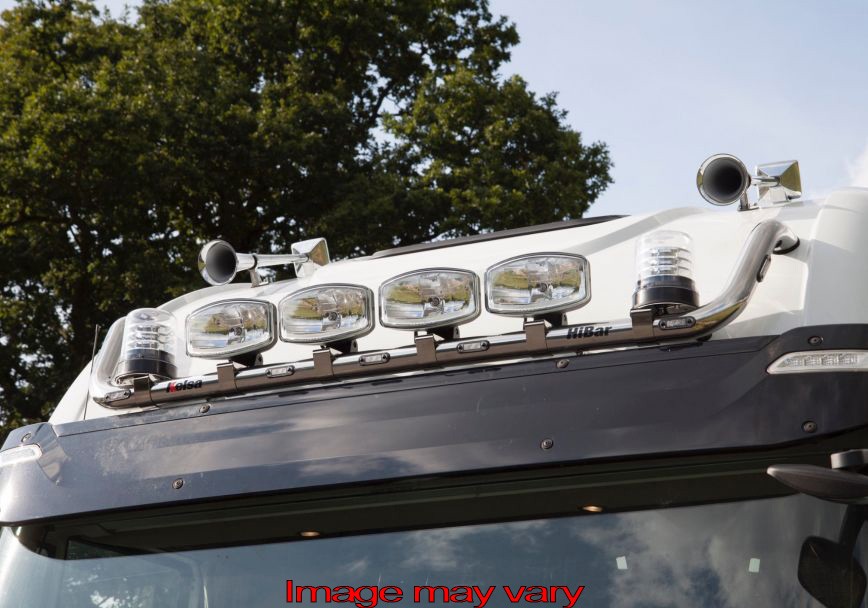 Aluminum HiBar for Iveco Stralis Cube Active Space/Time High Roof Sleeper 2007+