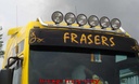 Aluminum HiBar for MAN TGA & TGX XXL Cab | Drop-Down