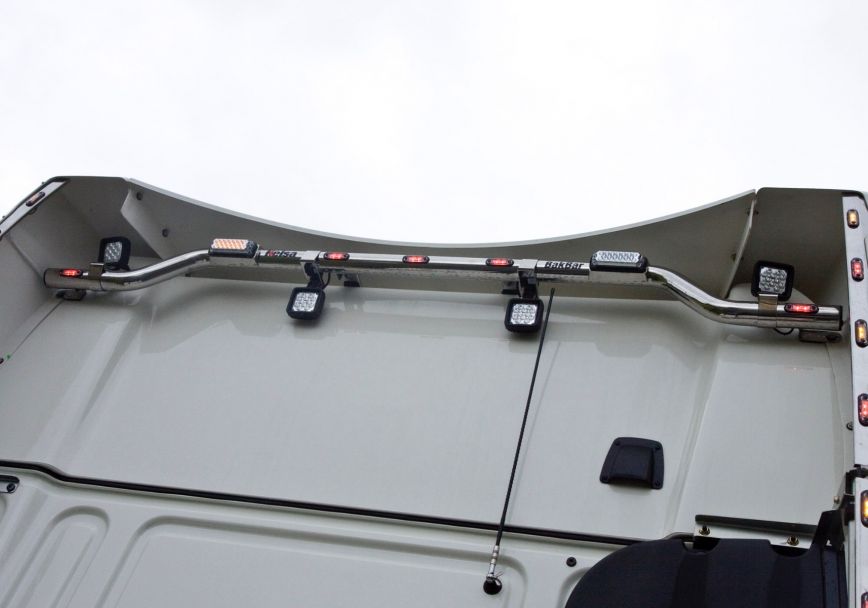 Stainless Steel BakBar for DAF XF106 (Super) Space Cab | High Mounting