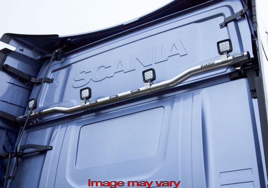 Stainless Steel BakBar for Scania R&S NextGen Highline | Low Mounting