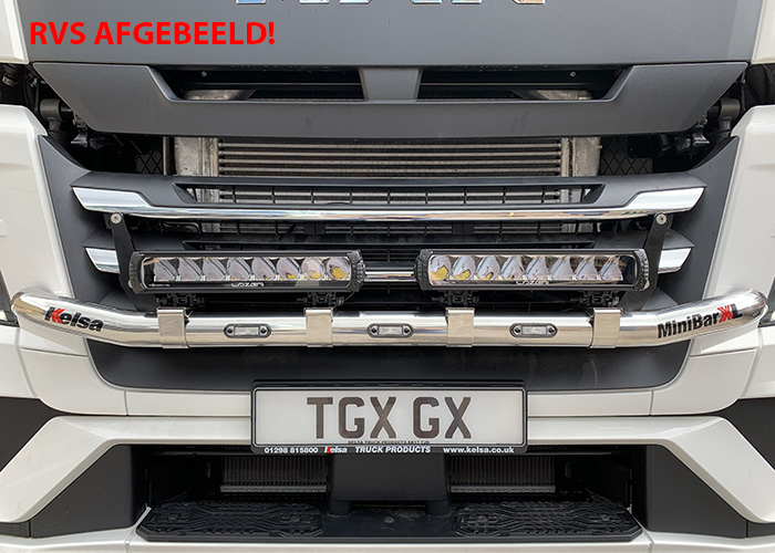 Aluminum MiniBar XL for MAN TG3 GX & GM Cab