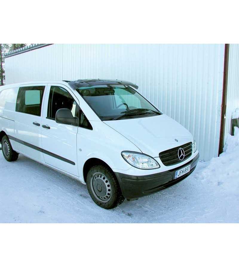 Sunvisor for Mercedes Vito / Viano / V-Class 2004+ | 5 Position Lights + LED Bar
