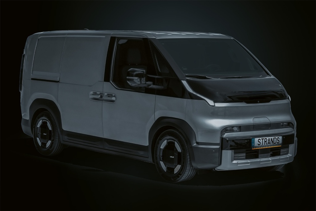 Nuuk D-Line LED BAR 20" Complete Kit for Kia PV5 Cargo