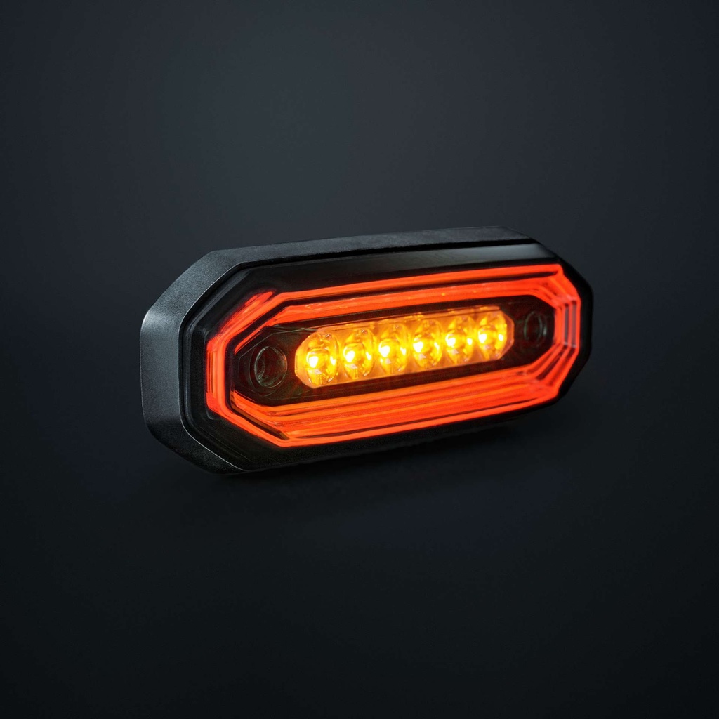 FOR9T AURA Directional Warning Light | Red