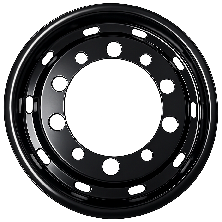 Super Single Wheel Trim Front 22.5" - ET135 | Black Edition
