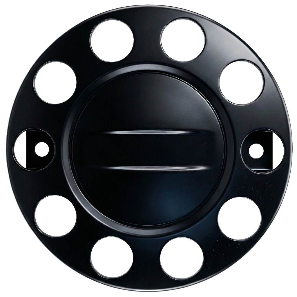 Closed Center Wheel Nut Protector Ring 22.5" for Steel Wheels | 10x335mm | Black Edition