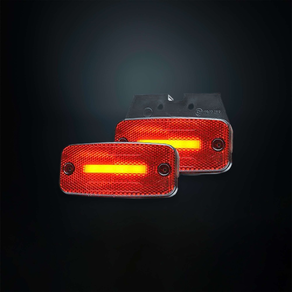 LED Sidemarker Red "One line"