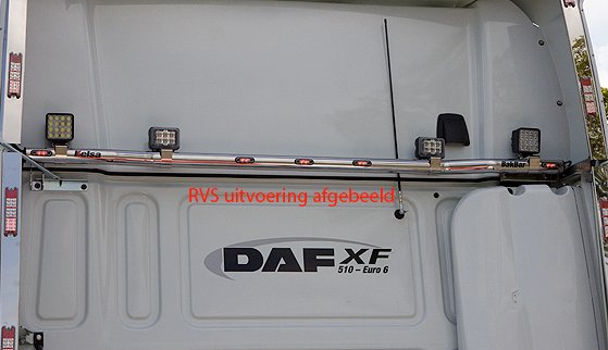 Aluminum BakBar for DAF XF106 Euro 6 SC & SSC