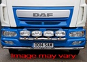 (St Steel) LoBar for Daf LF Euro 6 | 7.5-10t GVW | 7 Amber LEDs