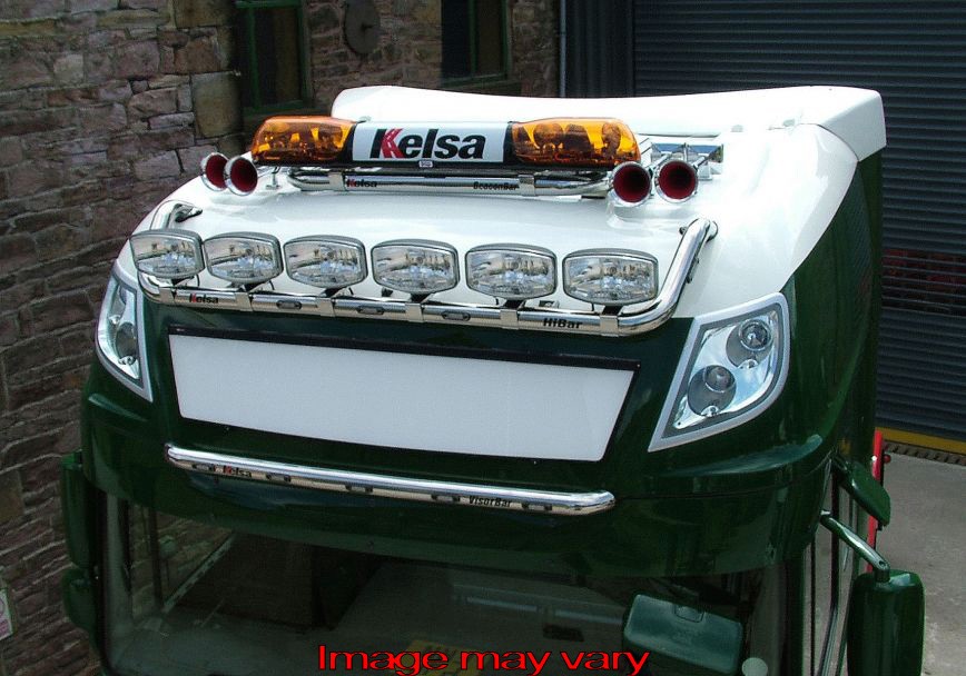 Aluminum BeaconBar for DAF XF105 & 106 Super Space Cab