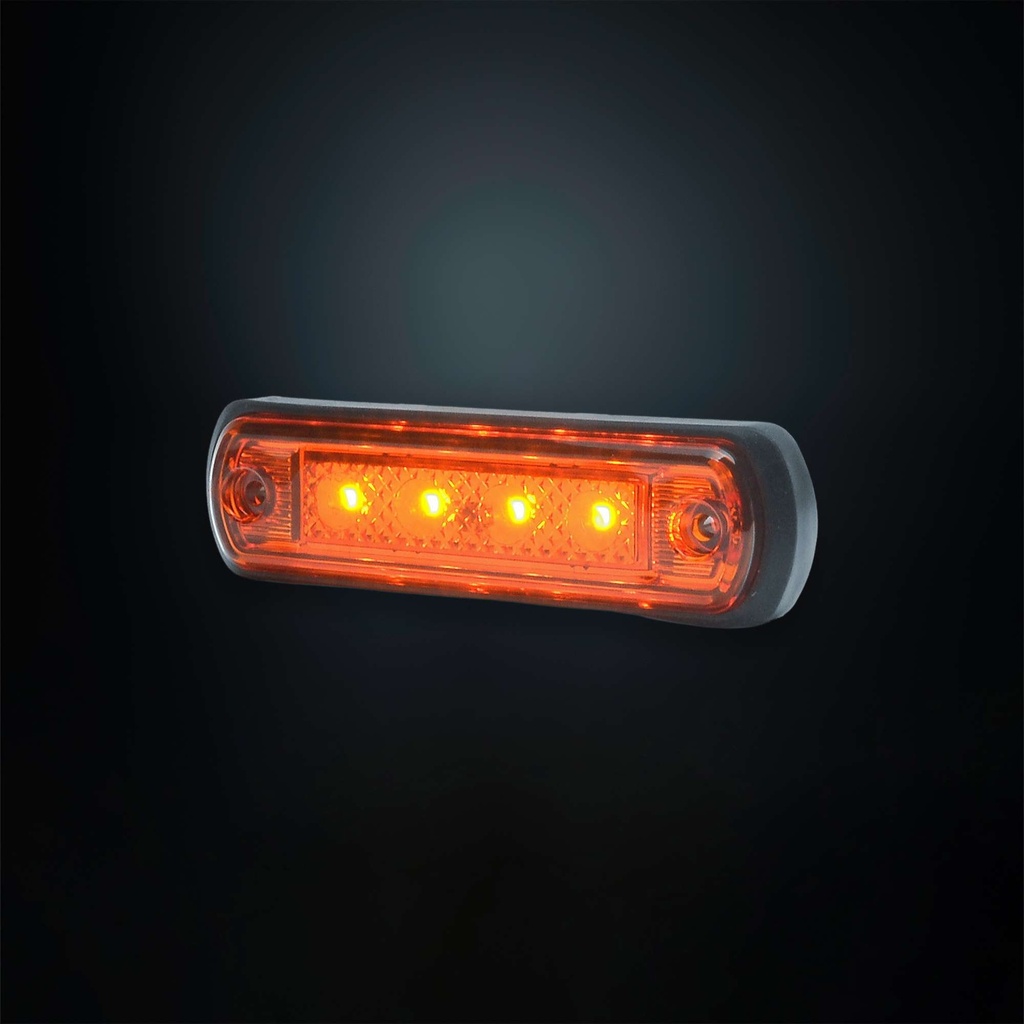 Side marker amber LED 12-24V