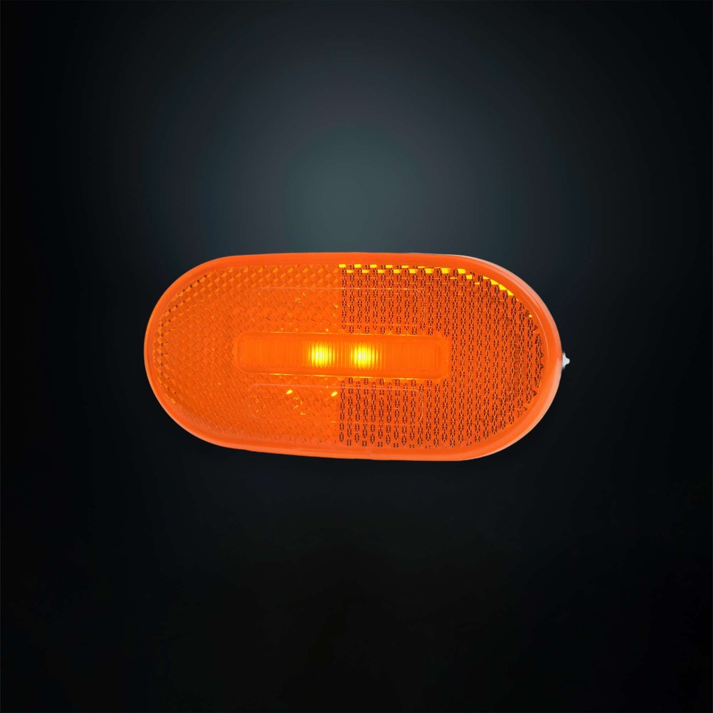 Side marker LED - 4 LED orange LED