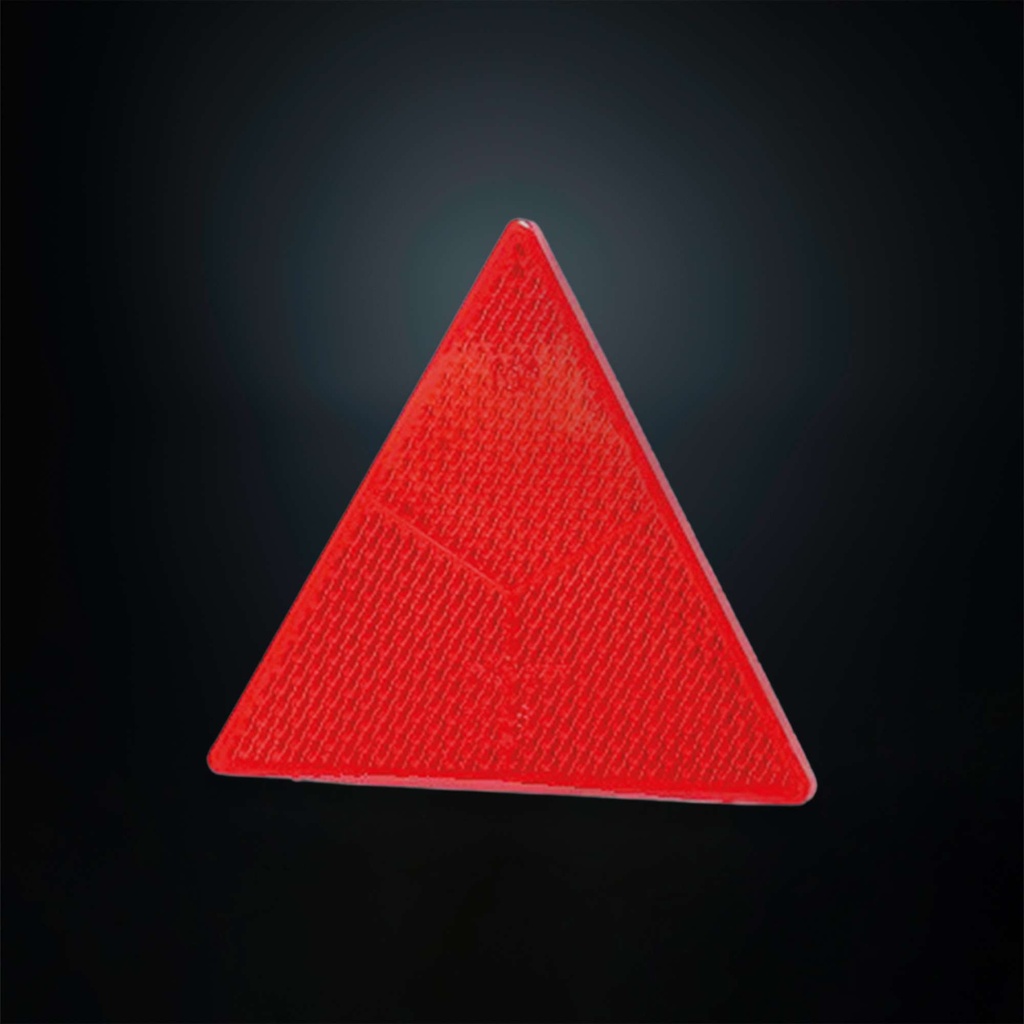Reflex triangular Sign RED trailer