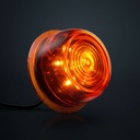 Viking ADR 6 LED Unit Amber | Amber Lens | 10m Cable