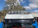 Stainless Steel VisorBar for Iveco S-Way AS | Wide Model with 5 White LEDs