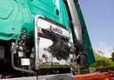 Aluminum Airbar for Mercedes Actros MP4 & MP5 | 6 Red LEDs