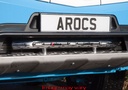 Stainless Steel LedBar for Mercedes Arocs | 3 Amber LEDs
