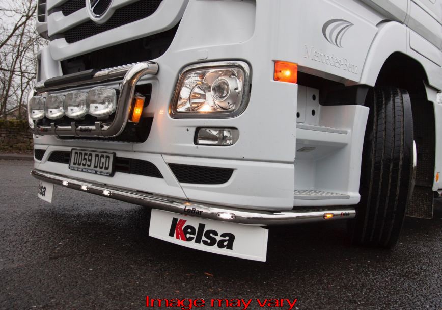 LoBar St. Steel for Mercedes ACTROS MP2 & MP3 - 7 Amber LED