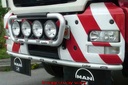 LoBar Aluminum for MAN TGS with Construction Bumper | 5 Amber LEDs