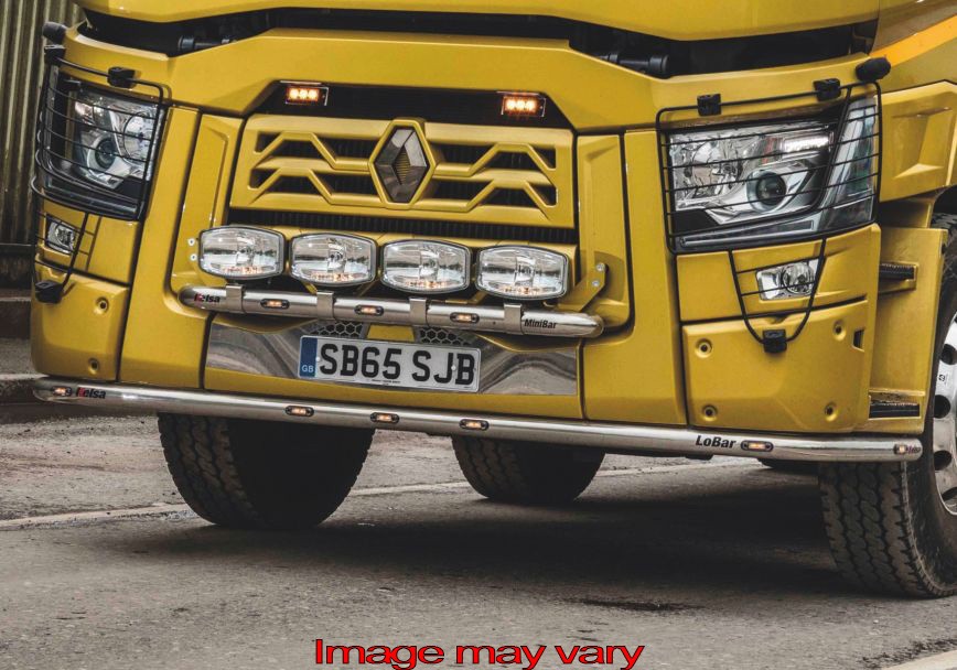 Alu. LoBar for Renault C Series | 7 Amber LEDs