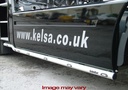 Aluminum Sidebars for Renault Magnum 2008+ | Wheelbase 4120mm | 6 Amber LEDs