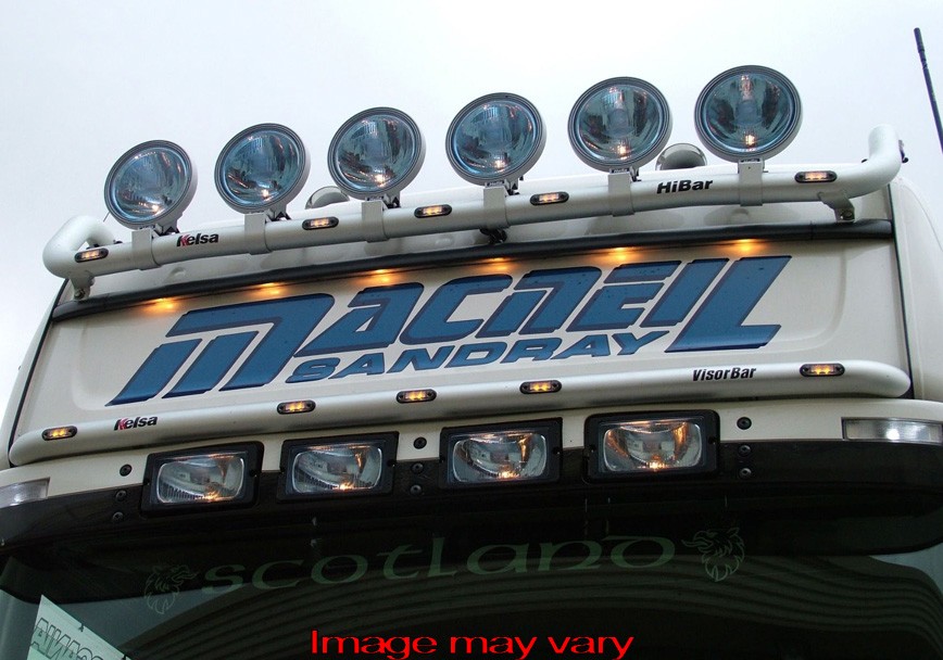 HiBar Aluminum - Scania 4/R Series Topline - Drop-Down