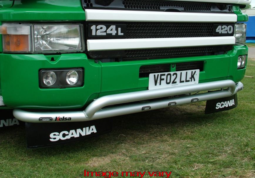 Aluminum LoBar for Scania 4 Series | 5 White LEDs