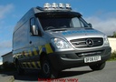 LedBar Aluminum MB SPRINTER 2007+ - 3 Amber LED
