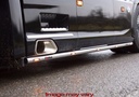 Aluminum SideBars for Scania R&S NextGen | Wheelbase 3750mm | 5 Amber LEDs | Up to 2018