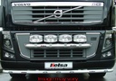 Aluminum LoBar for Volvo FM/FH2&3 | 7 Amber LEDs